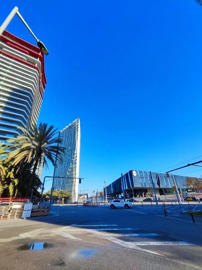 Apartamento Diagonal Mar, Cerca Del Forum Y La Playa Barselona Daire